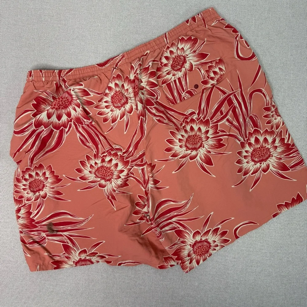 Patagonia 57021 Pink Floral‎ Baggies Mens Swim Trunks Size XL